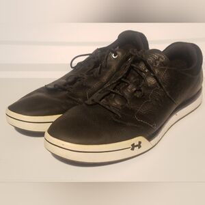 Under Armour UA Golf Tempo Hybrid Spike less Black Shoes Men's Size 12